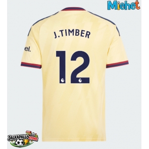 Arsenal Jurrien Timber #12 Kolmaspaita 2026-27 Lyhythihainen
